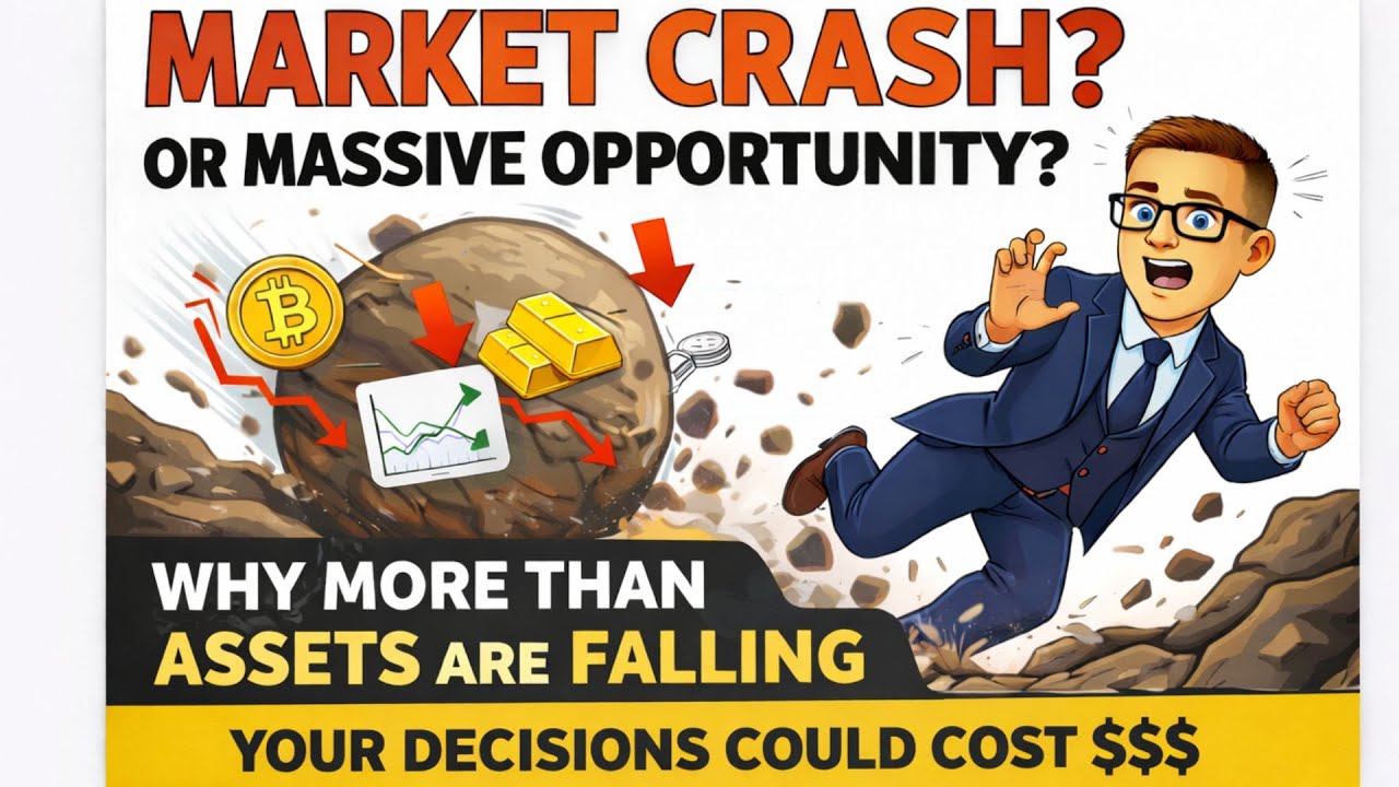 Market Crash or Buying Opportunity? Why Crypto, Gold, and Silver Are Dropping in the U.S.