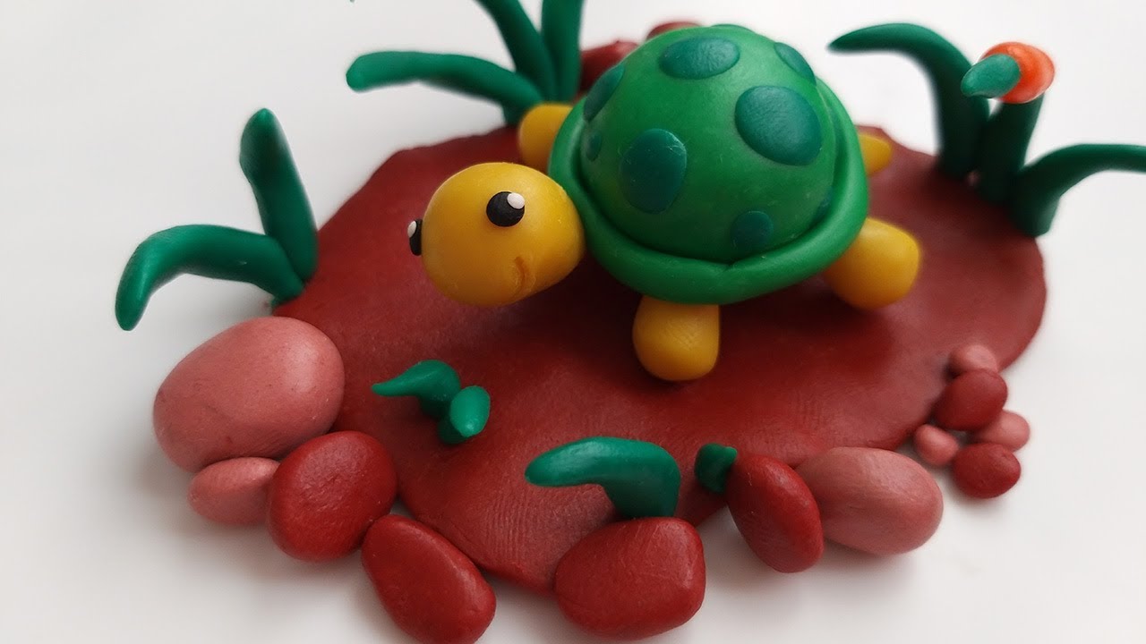 modelling-clay-turtle-youtube