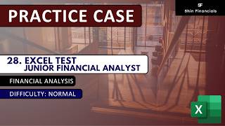 [Practice Case] 28. Excel Test | Junior Financial Analyst