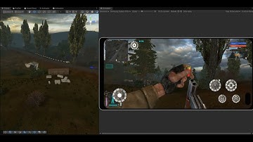 S.T.A.L.K.E.R. Тень Чернобыля на Unity Engine | Тест Тоз 34 и Стрельбы по вертолету | сталкер мобайл
