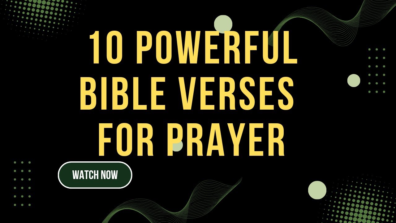 Most Powerful Bible Verses For Prayer #biblevers #prayers #faith - YouTube