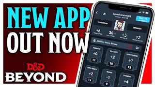 All New D&D Beyond Consolidated App is Available Now! screenshot 4