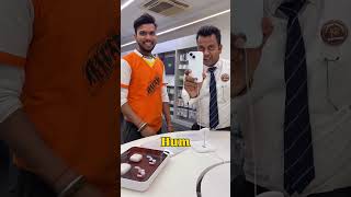 Staff ka naya iPhone #iphone #apple #minivlog #shorts
