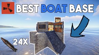 The Best Boat Base  - 2022 Solo/Duo/Trio Rust 2022