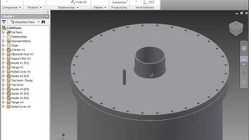 Edit COMPRESS Pressure Vessel Models Using Inventor