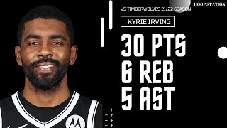 Kyrie Irving Vs Minnesota Timberwolves 23.1.2022