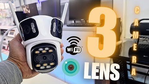 Wifi Camera Triple Lens 15mp iCSEE / THIS IS HOW IT WORKS 😱