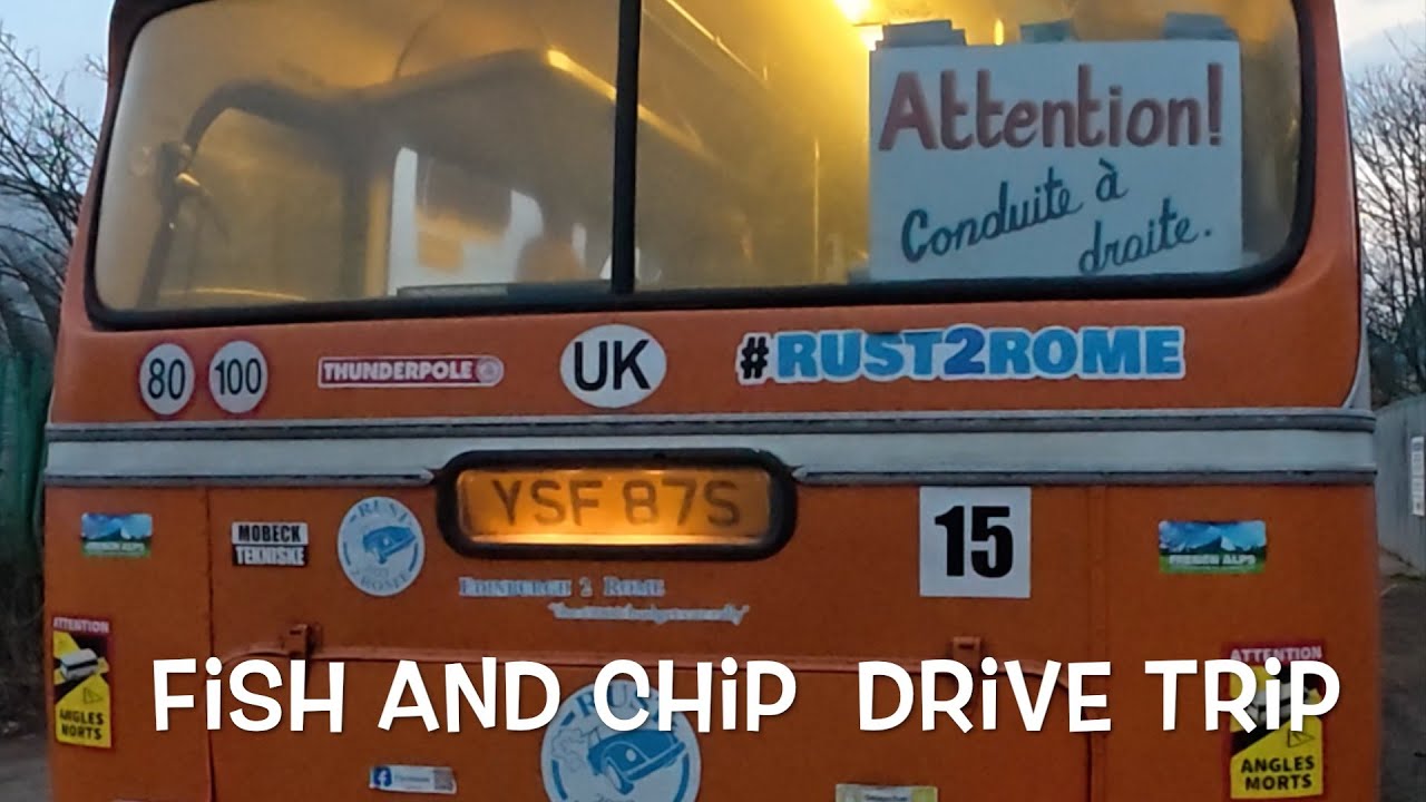 Fish and Chip Drive Trip Yesterbus Leyland Leopard Alexander Y Type ...
