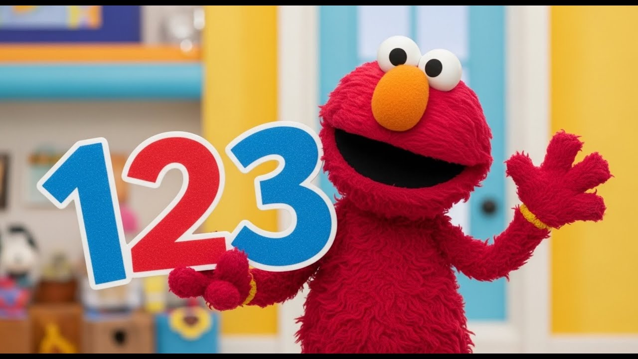 Sesame Street elmo Elmo loves 123 #elmo - YouTube