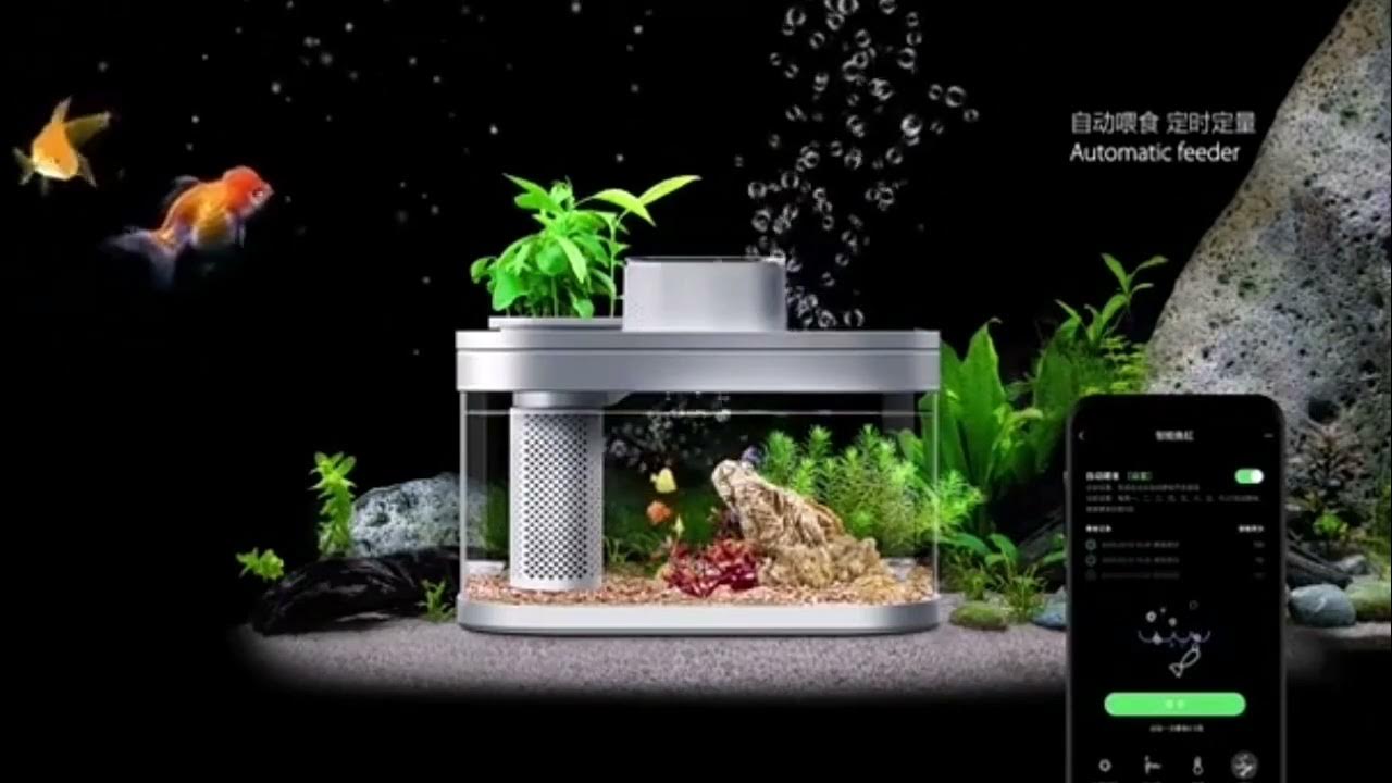 Xiaomi выпускает необычный аквариум Fish Tank Новости Xiaomi от Xiacom