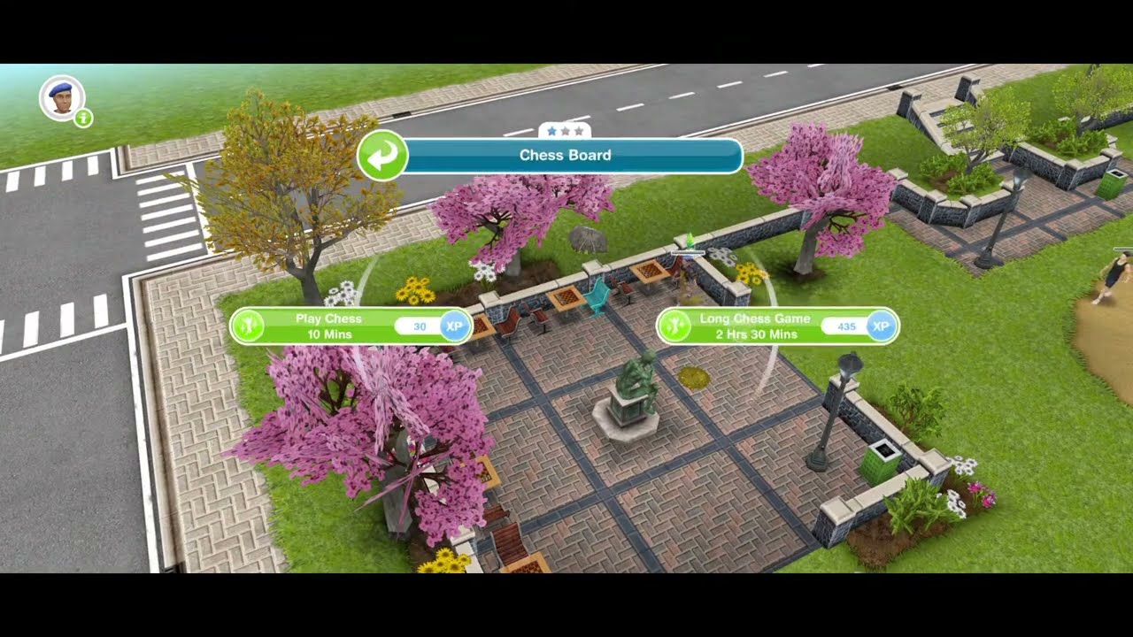 have 2 sims play a long chess game 