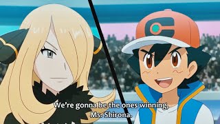 Pokémon Journeys: Ash vs Cynthia Part 2 Full Battle - Legends Are Made AMV