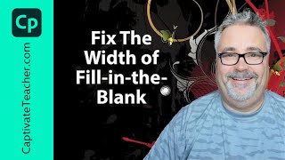 Fix Width of Fill-in-the-Blank Drop-Down List Answers in Captivate
