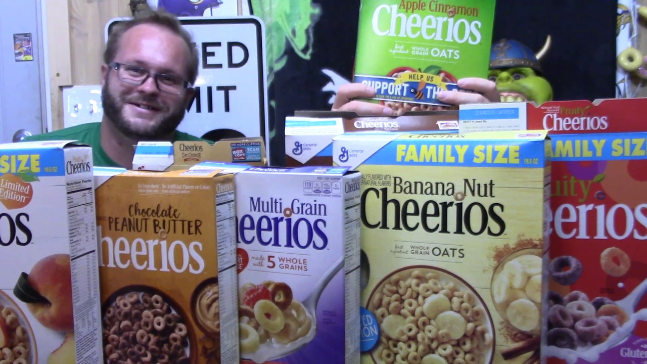 Fruity Cheerios Cereal Review - YouTube