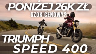 Triumph Speed 400. Będzie kosztować poniżej 26k!