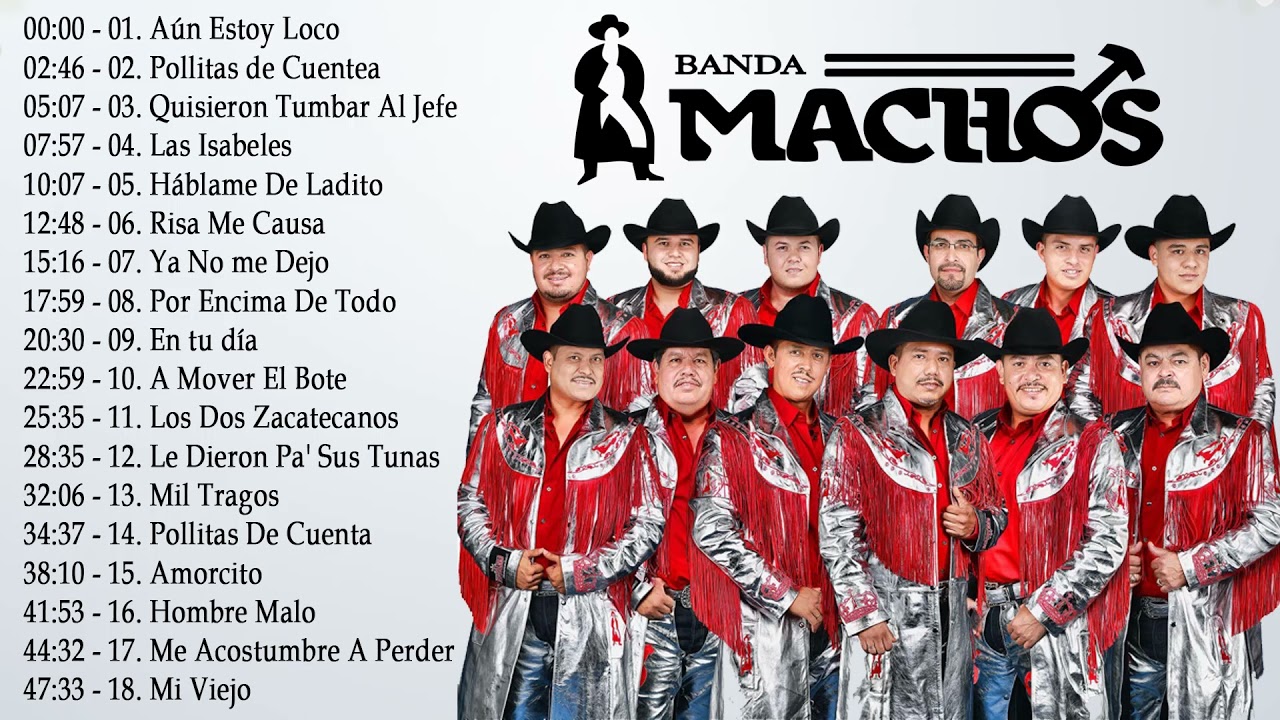 BANDA MACHOS 20 EXITOS PURAS ROMANTICAS DEL RECUERDO YouTube