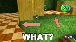 An Unreachable Secret Area In Super Mario Galaxy Honeyhive Galaxy Star 3