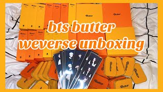 UNBOXING BTS Butter Albums | Weverse Shop Preorder Benefits screenshot 2