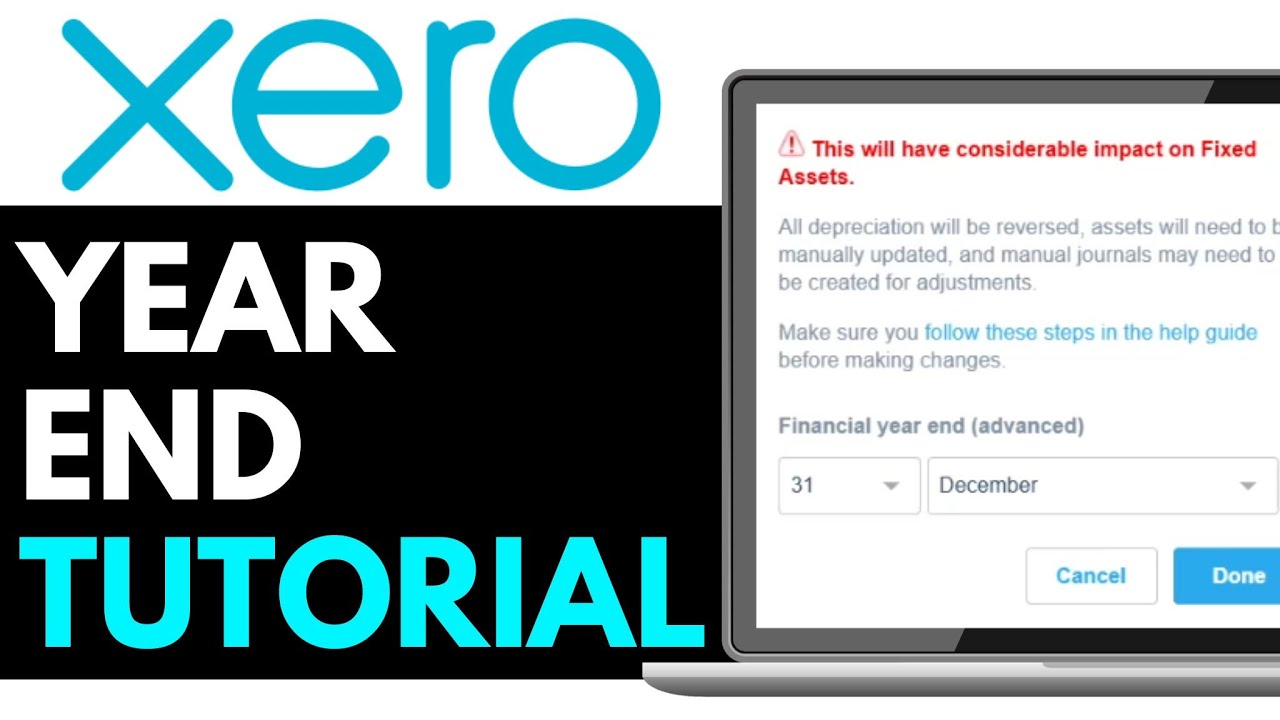 How to Do Year End on Xero 2025 (XERO TUTORIAL) - YouTube