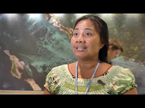 UNDRR STORY AT COP 25: Teruabine Anna Nuariki from Kiribati Climate Action Network