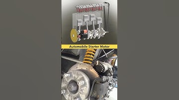 automatic start motor #automobile #enginiring #motor #technology #shortfeed #engine #shortvideo