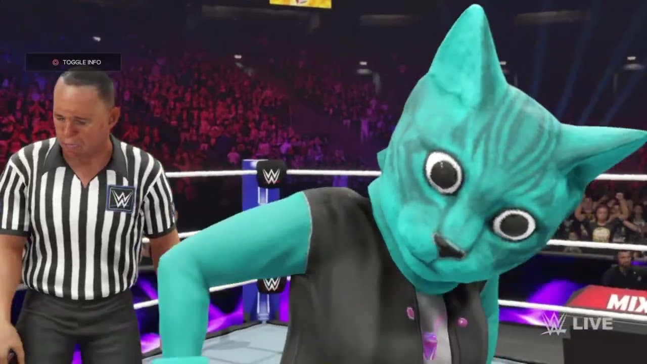 WWE 2K24: Люси Кошка против Ванни