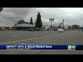 San joaquin county deputy hits and kills pedestrian in stockton area