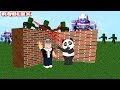 Zombi ve Canavar Robotlara Karşı Kale Yapıyoruz!! Panda ile Roblox Build & Survive!