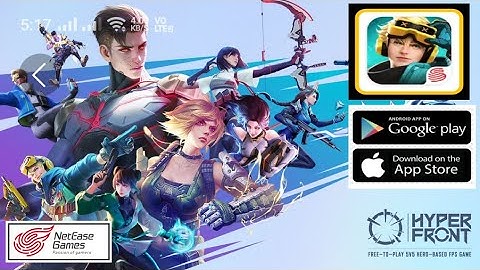 Hyper Front Gameplay  5 vs 5 FPS Game soft launched