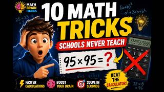 10 Math Tricks Schools Never Teach 🤯