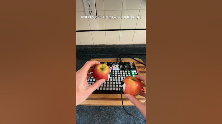 Making Music with Apples                        #apple #music #audio