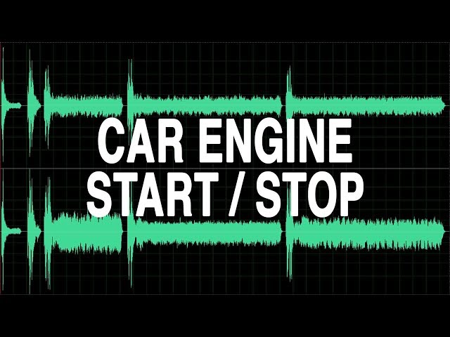 Car engine start/stop sound effect class=