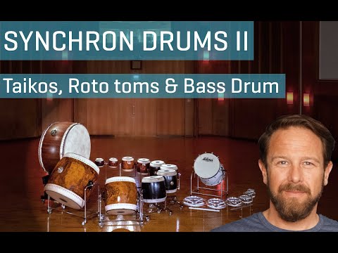 Synchron Drums II – Taikos, Roto-Toms and a Lefima Bass Drum 28''