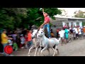 Impresionantes acrobacias a caballo  higueretal bolvar colombia 8 enero 2023