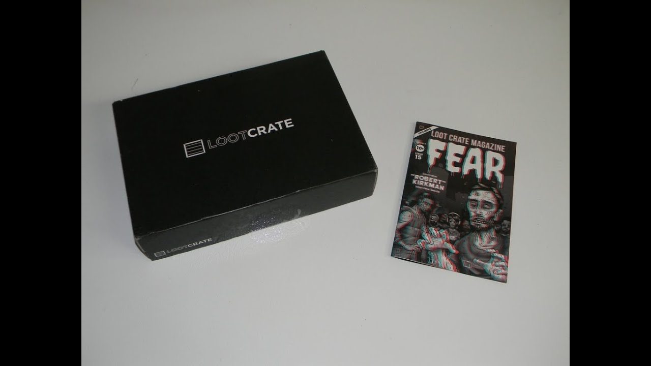 My Second Loot Crate - October 2014 (Fear Theme)