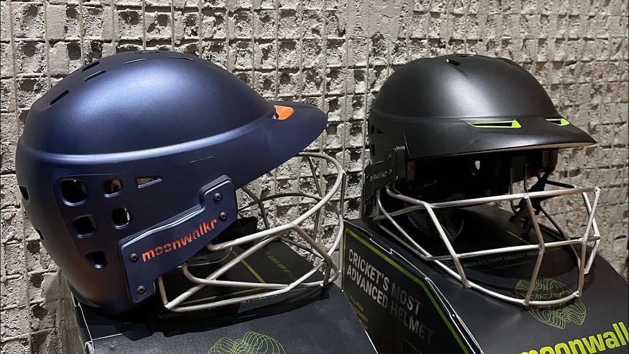 Moonwalkr Mind 2.0 cricket helmet YouTube
