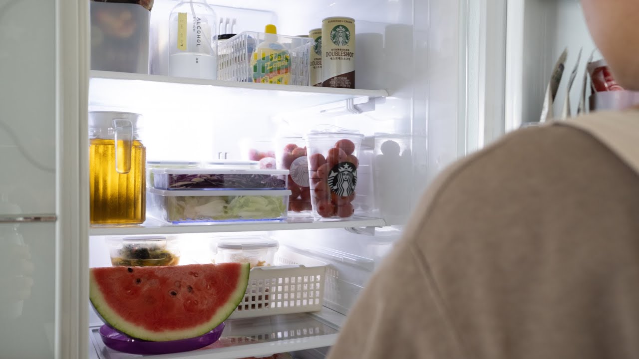 SUB)레몬향이 있는 냉장고 청소법/ 냉장고 속 식재료별 수납 정리방법