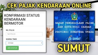 The Easiest Way to Check Vehicle Tax Online for North Sumatra Province screenshot 5