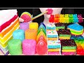 ASMR RAINBOW FOOD *RAINDROP KOHAKUTO, CHOCOLATE MARSHMALLOW, BEAR GUMMY 물방울 코하쿠토 먹방 JANE ASMR 제인