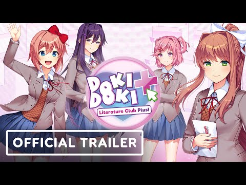 Doki Doki Literature Club Plus - Official Exclusive Announcement Trailer