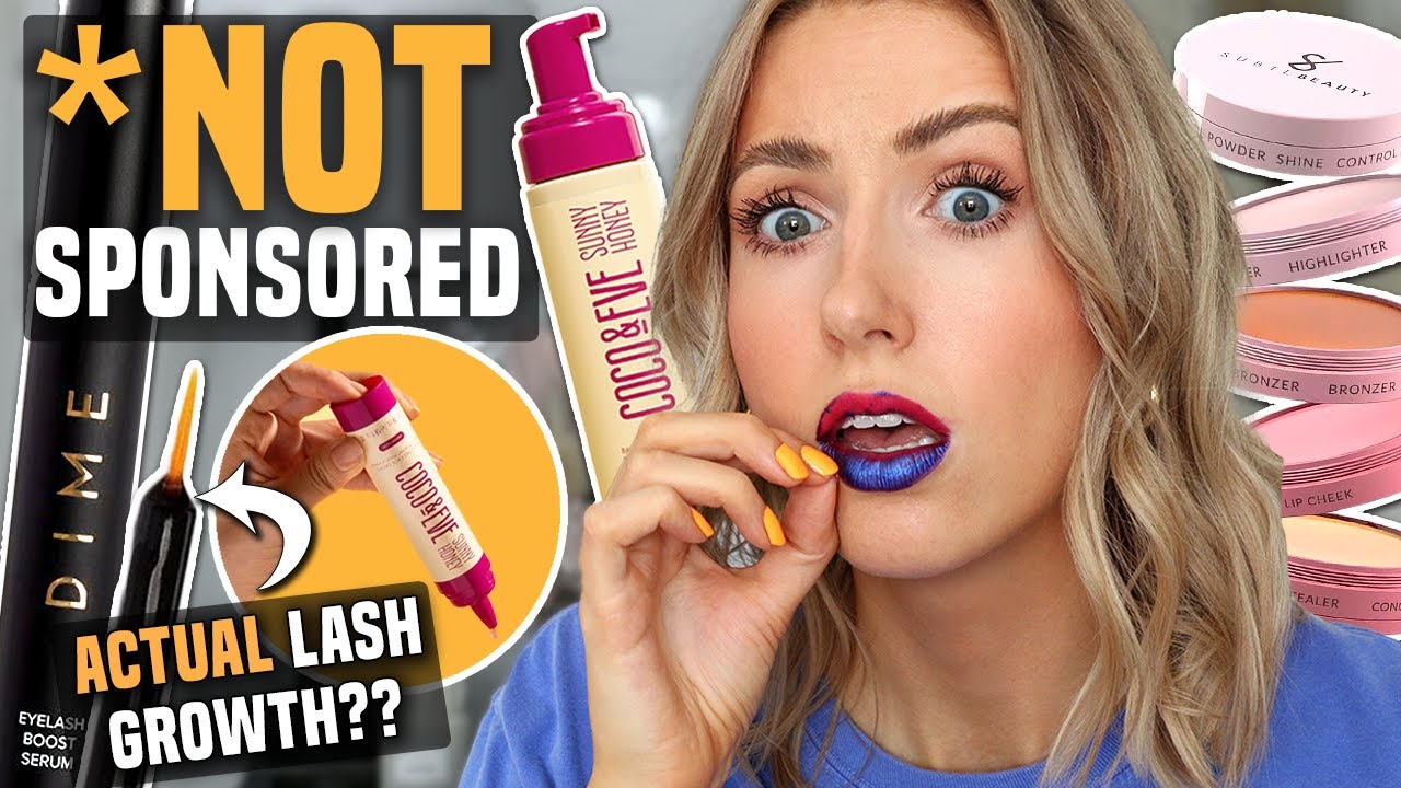 Testing OVERLY SPONSORED PRODUCTS... what's good & what's GARBAGE