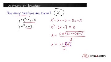 Systems of Equations (A-REI.7)