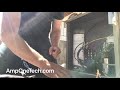 Contactor replacement on cooler condensing unit