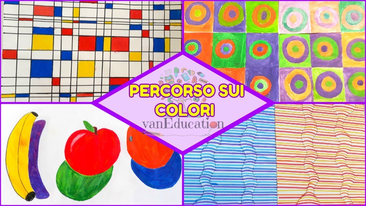 Attività con i colori per i bambini: un'attività formativa e ricreativa