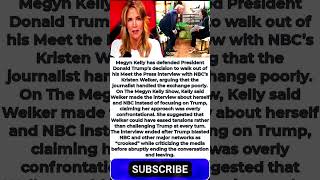 Megyn Kelly Defends Trump’s NBC Walkout: “Kristen Welker Was Rude!”