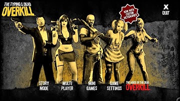 The Typing of the Dead: Overkill playthrough ~Longplay~