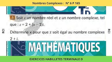 Correction : Nombres Complexes