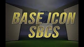 🔵 FIFA 19 | BASE ICON SBC PACK ✅  🔥