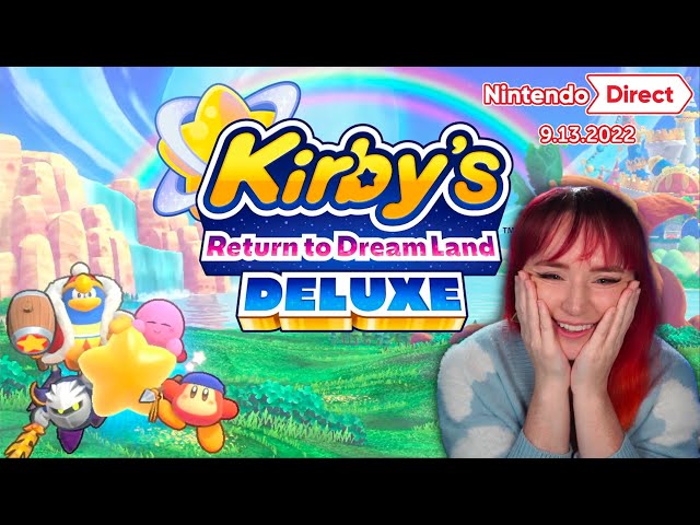 KIRBY KIRBY KIRBY | Return to Dreamland Deluxe Reveal Reaction