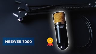 El mejor micrófono calidad precio para grabar tu voz en tus videos | Neewer NW-7000